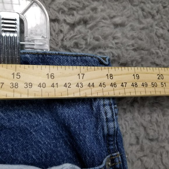 Banana Republic Jeans Womens 33 Medium Wash Stretch High Rise Shaping Slouch - Picture 5 of 14